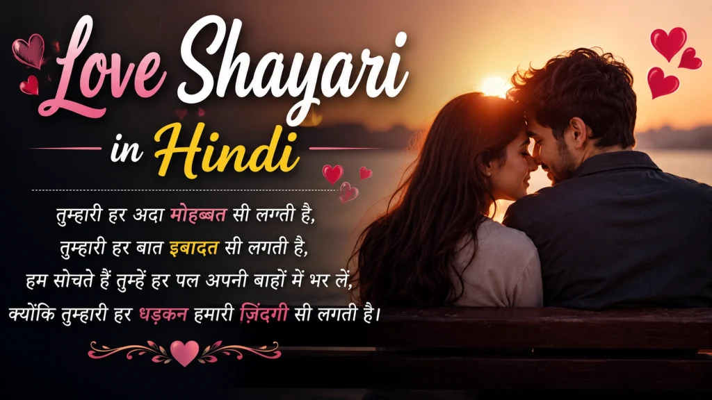 Love Shayari in Hindi