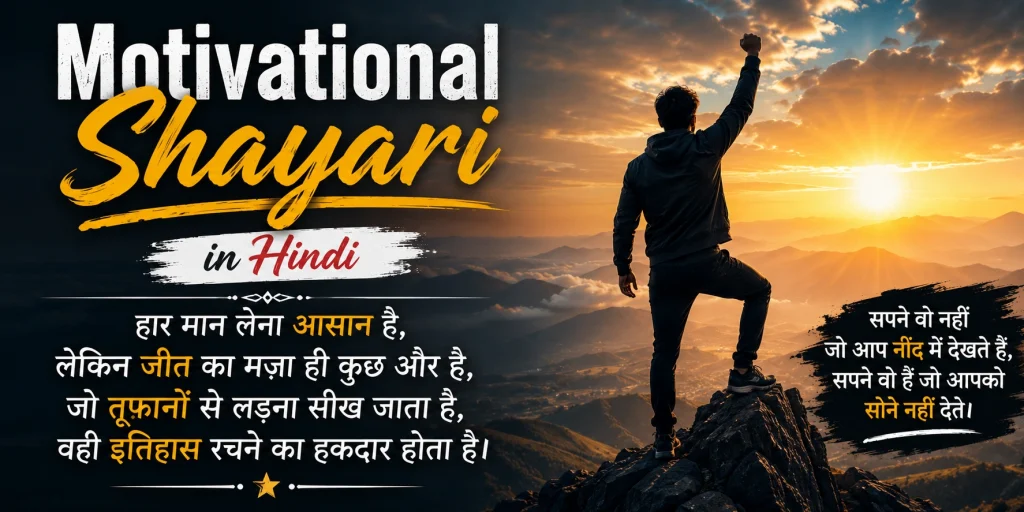 Motivational Shayari in Hindi