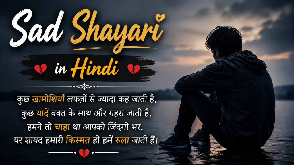 Sad Shayari in Hindi